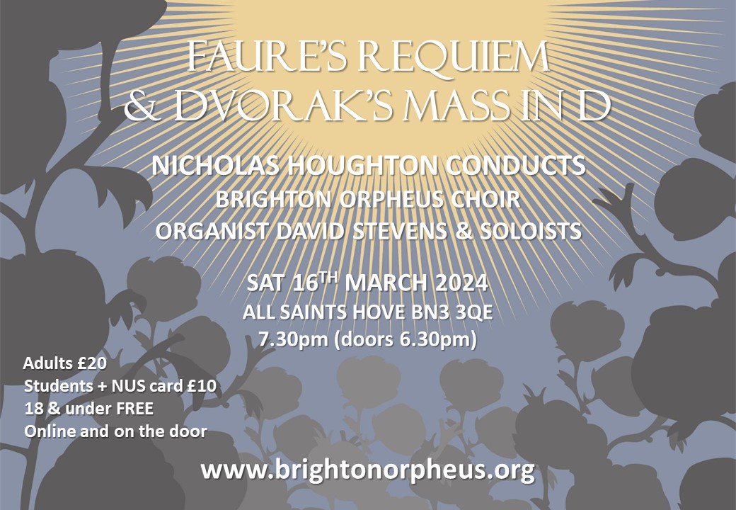 FAURE'S REQUIEM & DVORAK'S MASS IN D